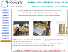 Tablet Screenshot of fspack.fr